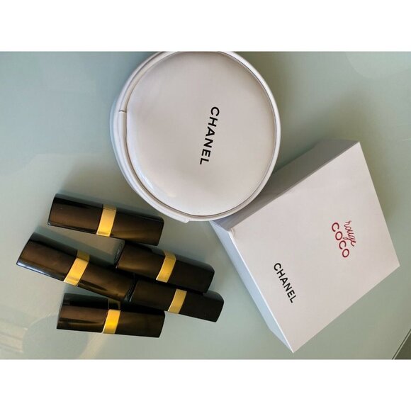 CHANEL Rouge COCO Lipstick with make up case! RARE ! LAST ONE !  - Picture 11 of 12